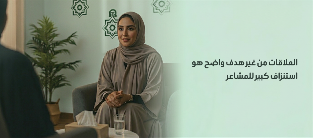 العلاقات من غير هدف واضح