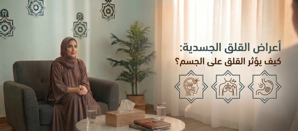 أعراض القلق الجسدية